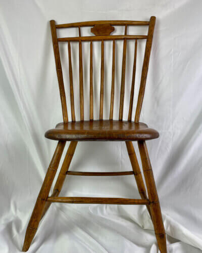 Extremely Unique New England Primitive Farmhouse Kitchen Chair