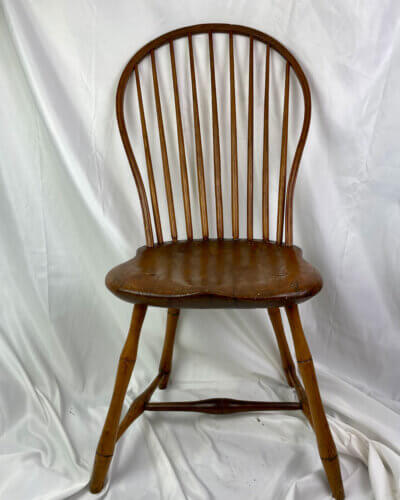 1880’s Windsor Bird-Cage with Saddle Pine Seat