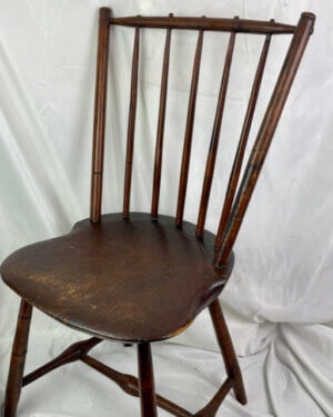 Antique New England Primitive Country Farmhouse Chair