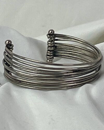 Sterling Silver Adjustable Cuff Bracelet - Image 4