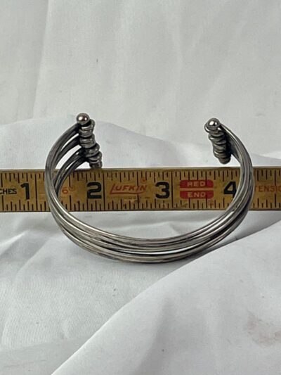 Sterling Silver Adjustable Cuff Bracelet - Image 5