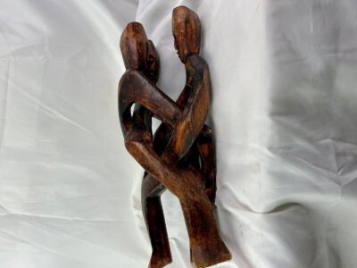 Hand Carved Three African Unity Dancers - Image 6