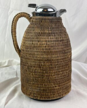 Authentic Vintage Ola wicker Decanter