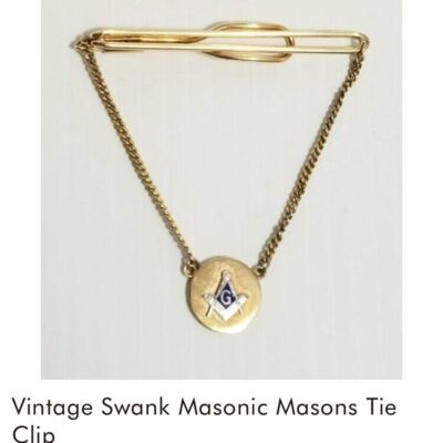 Free Mason Tie Clasp